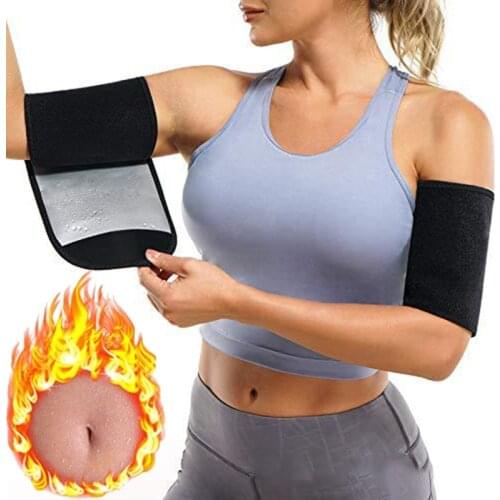 Sports Arm Warmers Sweat Shaper Sauna Shaping Arm Sleeve Adjustment Tightening Slimming Sheath Arm Slim Shapewear Sweat Belts