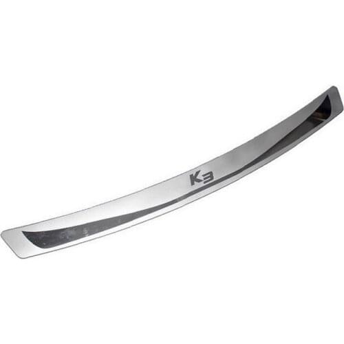 High quality stainless steel Rear bumper Protector Sill For 2013 KIA Cerato/K3 Car styling