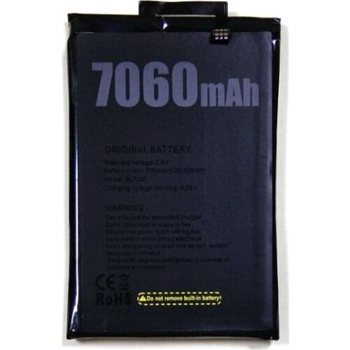 10pcs /lot Retail / Bulk 7060mAh Cell Phone Replacement Battery For Doogee BL7000 Batteries
