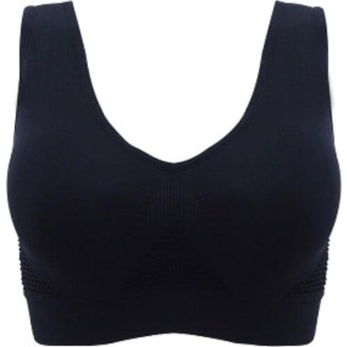 2019 new arrival Sports bra hollow mesh vent hole sports bra ladies yoga running underwear vest