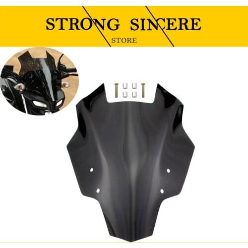 Motorcycle accessories acrylic windshield sun visor windshield for Yamaha MT-15 mt-15 2019-2020