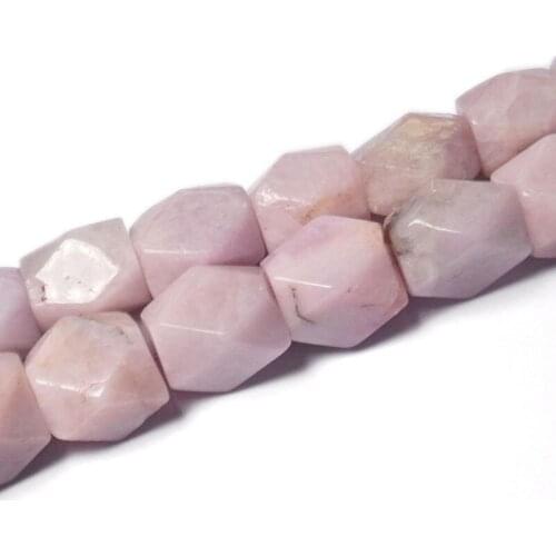 11x14mm/13x16mm Natural Faceted Rectangle Cuboid Purple Spodumene beads For Jewelry Making Beads Necklace 15'' DIY Beads Trinket