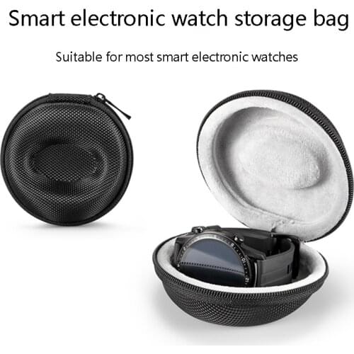 Smartwatch Carrying Case Travel Storage Box EVA Watch Protector Portable Jewelry Hard Case for Wristwatches