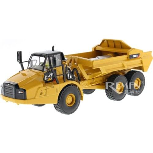 DM 1:50 Caterpillar CAT 740B EJ Articulated Truck/Dump Truck Engineering Machinery Diecast Toy Model 85500 Collection,Decoration