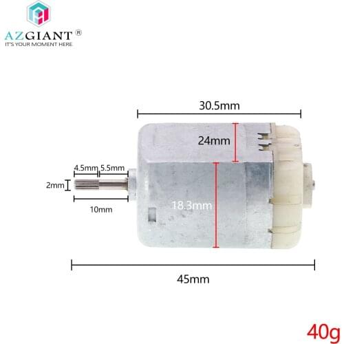 FC-280SC Micro DC High Speed Motor 12 Volt Car Door Lock Electric Motor 8-16V Mini Rear View Mirror Motor
