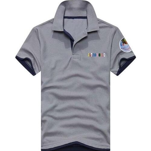 2021 New Summer Short-Sleeved Polo Shirt Mens Business Lapel Fashion Casual Slim Breathable Letters British Mens Clothing