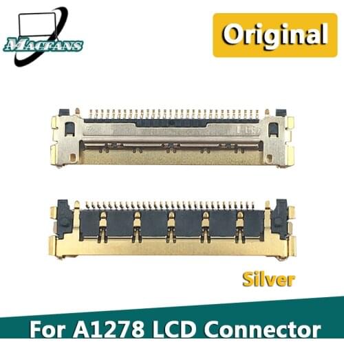 NEW Original A1278 LCD Connector 2012 for MackBook Pro Retina A1425 A1398 A1502 Display Cable Connector Silver On Motherboard