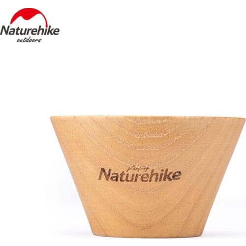 Naturehike Solid Wood Camping Bowl Tableware Bowl