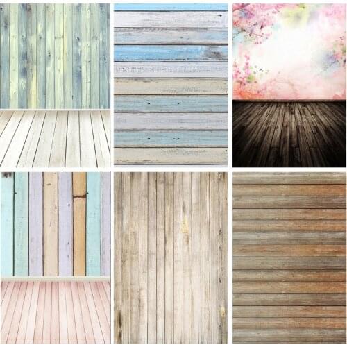 SHENGYONGBAO Art Fabric Photography Backdrops Props Flower Wood Planks Photo Studio Background 1911 CXZM-30