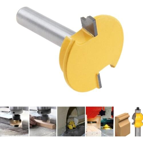 1pc Shank Trimmer Ceaning Flush Trim Wood Router Bit Straight End Milll Tungsten Milling Cutters for Wood Woodworking Tool
