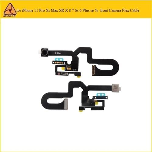 1PC Test Front Small Camera Flex for i Phone 11 Pro Xs Max XR X 8 7 6s 6 Plus se 5s Little Small Camera Proximity Sensor Flex