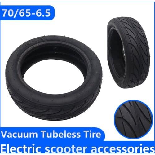 10 inch Scooter Tyres 70/65-6.5 Tyre Tubeless Tire for Xiaomi Electric Ninebot Scooter Mini MOTO Pocket Bike Scooter accessories