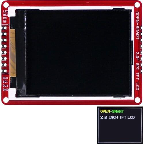 3.3V 2.0" 176 * 220 Serial SPI TFT LCD Shield Breakout Board Module with SMD pins for Arduino Nano Pro Mini UNO R3 Mega2560