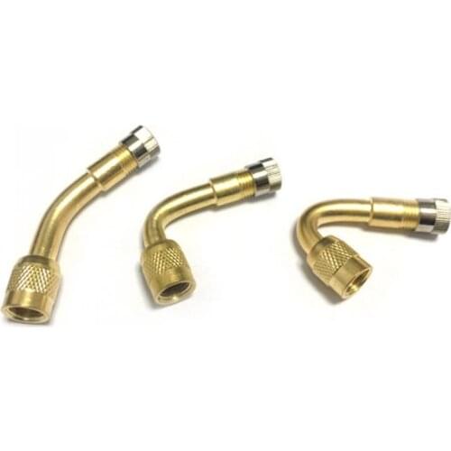 45 / 90 / 135 Degree Angle Brass Air Type Valve Extension Adaptor For Motorcycle Car Scooter