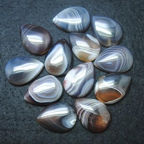 5pcs nature gem stone cabochons loose beads diy teardrop shape size 18x25mm uniques beads only for your pendants factory direct