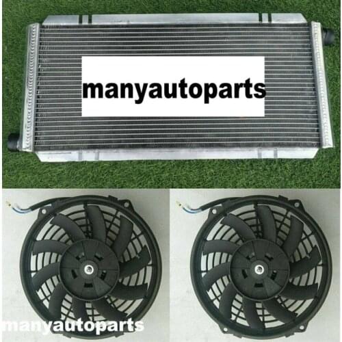 50MM FOR 1994-2010 Lotus Elise / Exige MK1 Elise, MK2 Elise Aluminum Radiator+two fans