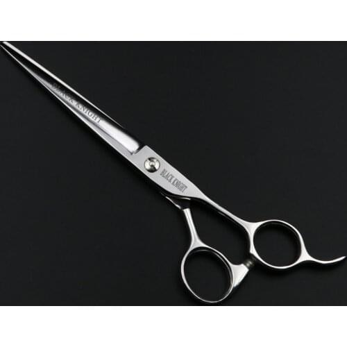 7Inch Professional Hair Cutting Scissors Hairdressing Salon Baber Pet Dog Grooming Shears Silver Style