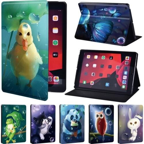 Animal Series Tablet Case for Apple IPad 5th/6th/7th/8th / IPad 2/3/4/ Mini 1 2 3 4 5 Protective Case + Free Stylus