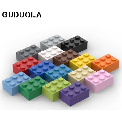 Guduola Building Block Parts 3002 Brick 2x3 Small Particle MOC Build Assembly block Toys Foundation brick high brick 20pcs/lot