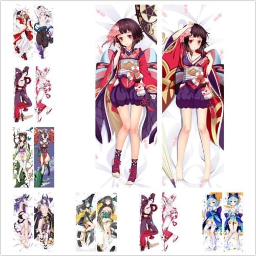 Anime game Onmyoji pillow Covers Dakimakura case Cool boys 3D Double-sided Bedding Hugging Body pillowcase