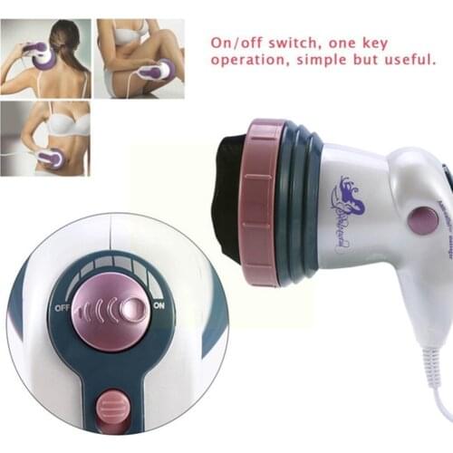 Electric Anti Cellulite Machine Body Massager Roller Slimming Massage Constipation Infrared Relieve Neck Soreness Abdomen R Q3X4