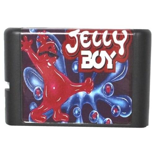 Sega MD game card - Jelly Boy for 16 bit Sega MD game Cartridge Megadrive Genesis system