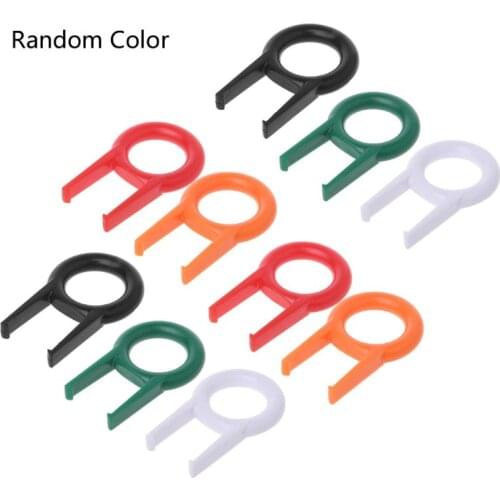 10Pcs Mechanical Keyboard Keycap Puller Remover for Keyboards Key Cap Fixing Tool Random Color