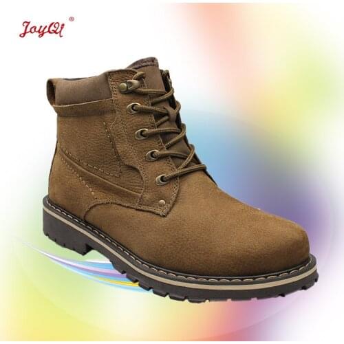 Мужские зимние ботинки JOYQI China At AliExpress