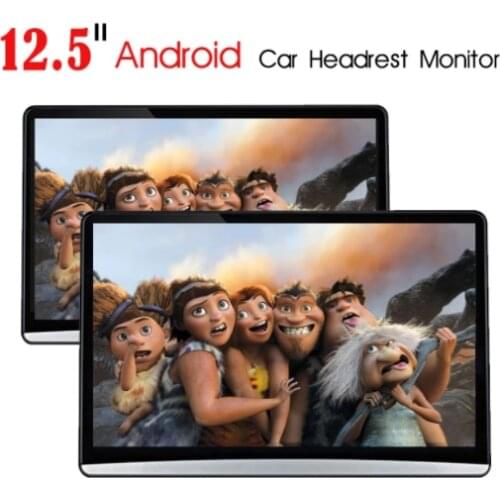 KANOR 12.5inch 1920*1080 android 9.0 car display headrest monitor 2g ram 16g rom with
