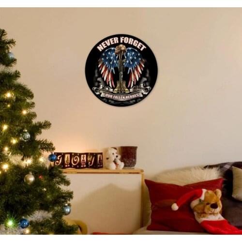 Hot Sales Flag Texture Sticker Home Creative Decoration Animal Shape Wallpaper Sticker Room DIY Decor American Independence Day