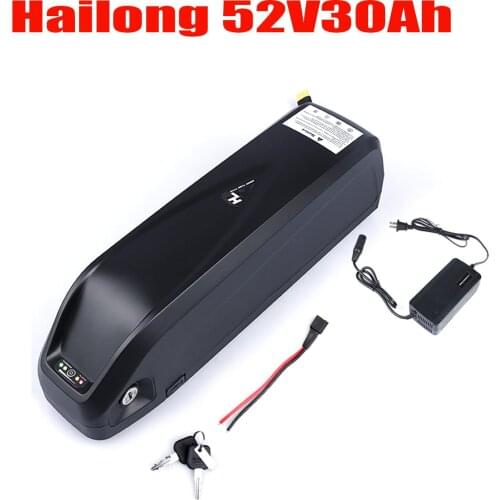 52V30AH Ebike battery Samsung 18650 lithium battery Hailong Max 40A BMS 350W 500W 750W 1000W high-power battery, free shipping