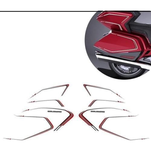 Motorcycle For HONDA Goldwing GL1800 GL 1800 Touring Stickers Decal Kit Cases Protector Trunk Luggage 2018 2019 2020 2021