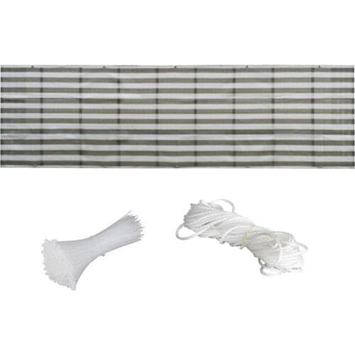 Outdoor Shade Sail Patio Canopy Waterproof Sunshade Rectangle Mesh Surface Awning Cover Balcony Safety Net Garden Camping Picnic