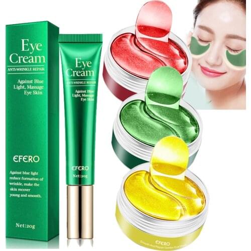 Eye Mask Seaweed Collagen Eye Patches Gel Pad Remove Dark Circles Anti-Puffiness Anti-Aging Eye Cream Moisturizing Eyes Care