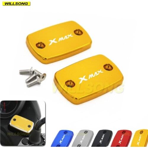 Front Brake Cylinder Master Reservoir Cover Oil Fluid Cap For YAMAHA XMAX 125/250/300 2017-2020 Year Motorcycle Accessories