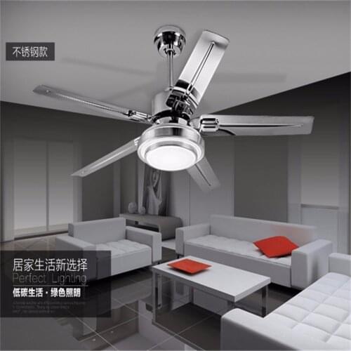 2019 Ceiling Fan lamp Modern LED adjustable light ceiling fan light iron fashion simple ceiling lamp 42/52 Inch ceiling fan lamp