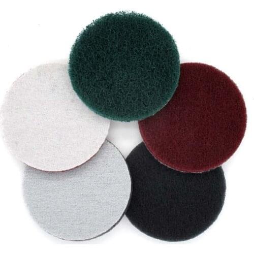1" 2" 3" 4" 5" 6"7'' Industrial Heavy Duty Sponge Nylon Scouring Pad for Metal Polishing Bathroom Kitchens Washing