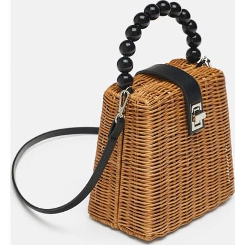 New rattan straw bag beach bag bag bag designers bag famous womens bag 2020 womens bag straw bag