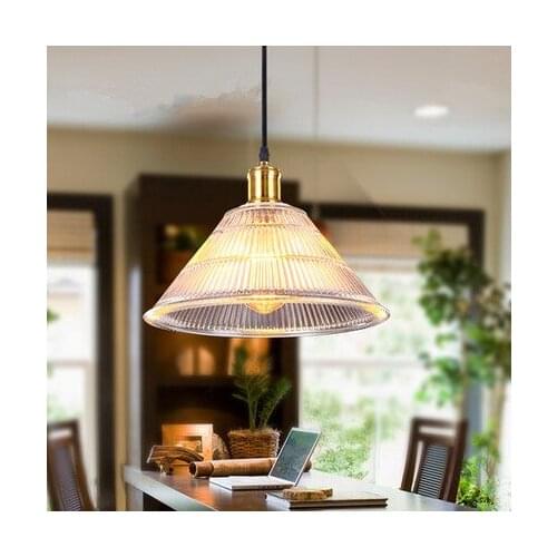 Modern creative pendant lights clear glass umbrella hang lamps lustres de sala E27 LED lamp for cafe&porch&stairs&studio CYDD048