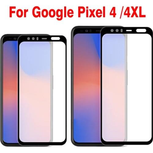 10PCS/Lot 3D Curved Tempered Glass For Google Pixel 4 Full Cover 9H Protective film Screen Protector For Google Pixel 4 XL 4XL