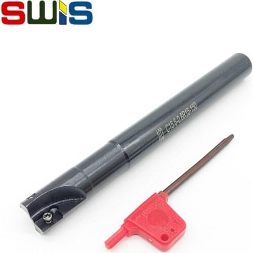 103 C15.6 R16 150 16mm Milling Cutter Holder for apkt1003 150 Long Roughing Pocket Sloot Plung Shoulder Copy milling