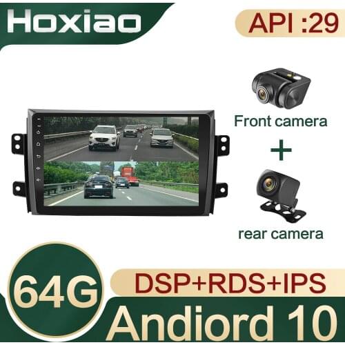 2 din 4G 64G Android 10 car video player For Suzuki SX4 2006 2007 2008 2009 2010 2011 2012 2013 Radio Gps navigation WIFI IPS