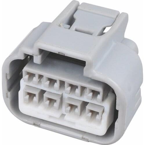 5pcs/lot 8 Way 8 Pin Xenon Headlamp Plug Car Headlights Connector For Toyota Lexus 7283-1081-40