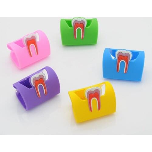 5PCS Cute Dental Name Card Holder Case Holder Case Display Dental Tool Dental Clinics of Stomatology Gift