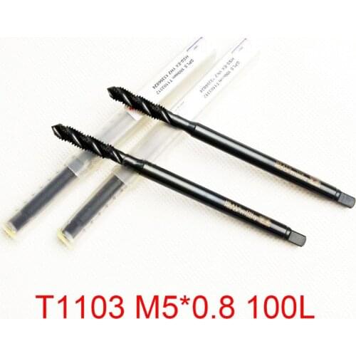 T1103 M5*0.8 100L ,Korea YG-1 Series For Stainless Steel and Other Through-hole Machining Hardened by Resilient Material