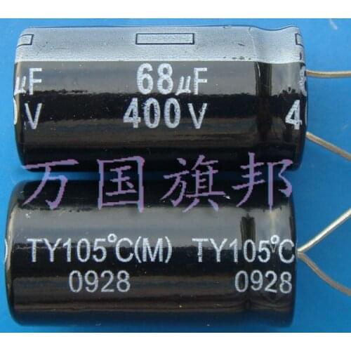 Free Delivery. 400 v 68 uf 68 uf electrolytic capacitor