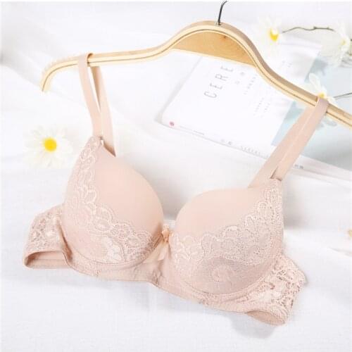 Super Push Up Bra For Women Underwear Bralette Lingerie Seamless Sexy underwire small chest girl bra Gather Adjustable brassiere