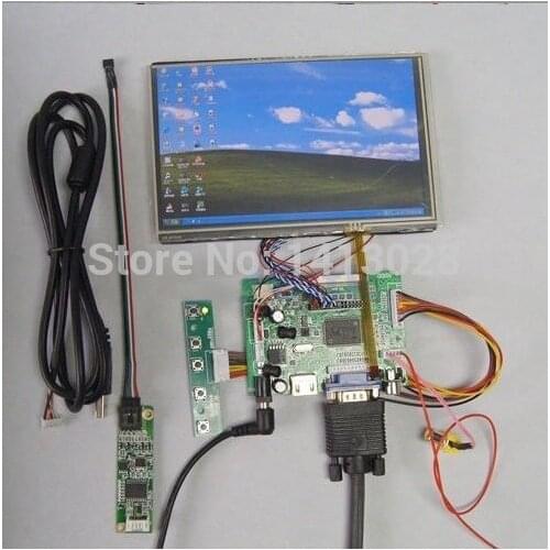 DIY 7" Inch N070ICG-LD1/LD4 LCD Panel + LCD Controller board + Touch Screen + Remote