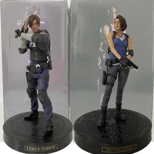 Jill Valentine Figure Game Biohazard Character RE:3 Jill Valentine Figure Leon Scott Kennedy Action Figures Model Toy