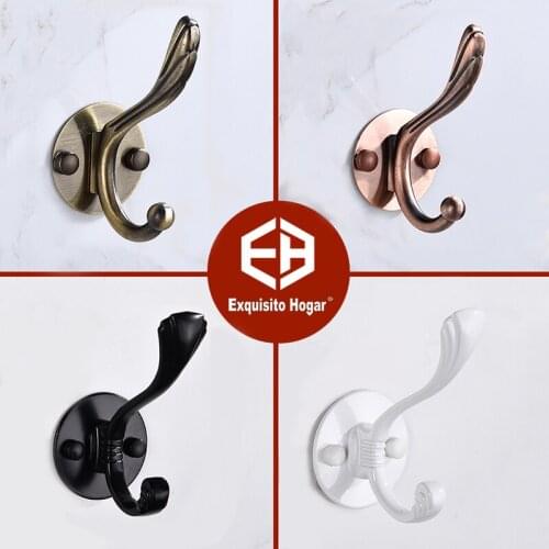 European Stainless Steel Hook Single Hook Cap Hook Wall Hanging Hole Dressing Room Hanger Hook Door Living Room